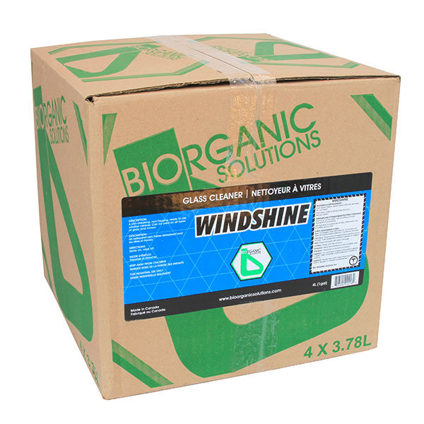 Windshine 4L Glass Cleaner bio organic solutions